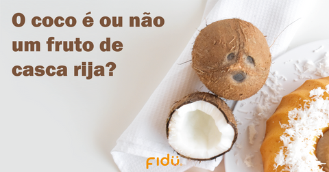 O coco é ou não um fruto de casca rija? - Fidu | Alimentos Inclusivos