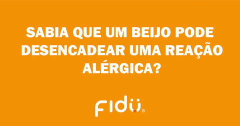 SABIA QUE UM BEIJO PODE DESENCADEAR UMA REAÇÃO ALÉRGICA?