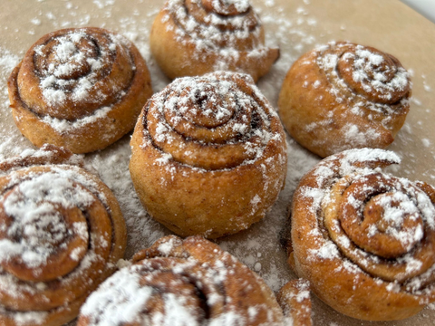 Receita Fidu - Cinnamon Rolls