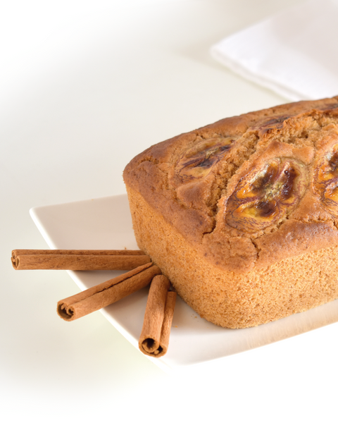 Bolo de Canela com Banana - Fidu | Alimentos Inclusivos