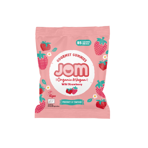 Gomas Morango Bio 25g - Jom