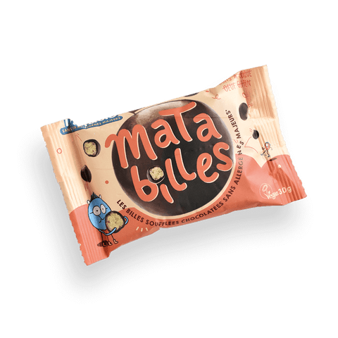 Bolas de Chocolate crocantes Matabilles 30g - Matatie