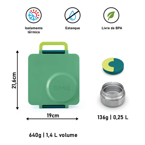 OmieBox - Lancheira térmica para criança