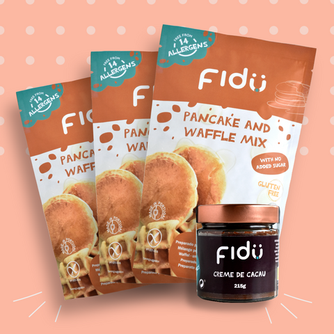 Pack Panquecas e Waffles - Fidu | Alimentos inclusivos